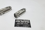 Leatherman Multi|Tool AFTER Chrome-Like Metal Polishing and Buffing Services|Titanium Polishing Services