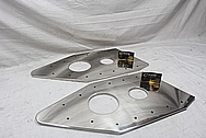 Titanium Sail Boat Plate Pieces AFTER Chrome-Like Metal Polishing and Buffing Services / Restoration Services 