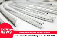 1969 Firebird Stainless Steel Trim AFTER Chrome-Like Metal Polishing | Stainless Steel Polishing Services | Trim Polishing Services