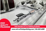 Vintage 1967 Ford Fairlane GT Stainless Steel Trim AFTER Chrome-Like Metal Polishing | Trim Polishing | Stainless Steel Polishing | Dent and Scratch Services