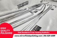 Stainless Steel Trim AFTER Chrome-Like Metal Polishing and Buffing Services | Restoration Services | Automotive Trim Polishing Services