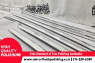 Stainless Steel Trim AFTER Chrome-Like Metal Polishing and Buffing Services | Trim Polishing Services