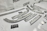 Vintage 1965 Corvette Hard Top Stainless Steel Trim AFTER Chrome-Like Metal Polishing and Buffing Services | Trim Polishing Services | Finishing Services | Stainless Steel Polishing Services