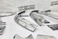 Vintage 1965 Corvette Hard Top Stainless Steel Trim AFTER Chrome-Like Metal Polishing and Buffing Services | Trim Polishing Services | Finishing Services | Stainless Steel Polishing Services