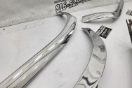 Vintage Stainless Steel Trim for Musuem Car AFTER Chrome-Like Polishing | Stainless Steel Polishing | Car Trim Polishing Services | Finishing Services