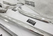 Vintage Stainless Steel Trim for Musuem Car AFTER Chrome-Like Polishing | Stainless Steel Polishing | Car Trim Polishing Services | Finishing Services