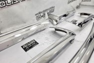 1965 Chevy Corvette Hardtop Stainless Steel Trim AFTER Chrome-Like Polishing | Stainless Steel Polishing | Car Trim Polishing Services | Finishing Services