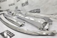 1965 Chevy Corvette Hardtop Stainless Steel Trim AFTER Chrome-Like Polishing | Stainless Steel Polishing | Car Trim Polishing Services | Finishing Services