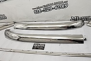 1966 Ford Mustang Stainless Steel Trim Pieces AFTER Chrome-Like Metal Polishing and Buffing Services - Stainless Steel Polishing