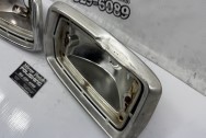Vintage 1967 Ford Fairlane GT Light Bezels BEFORE Chrome-Like Metal Polishing and Buffing Services | Restoration Services | Trim Polishing Services