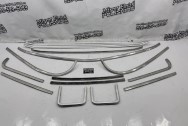 Stainless Steel Trim BEFORE Chrome-Like Metal Polishing and Buffing Services | Restoration Services | Automotive Trim Polishing Services