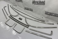 Stainless Steel Trim BEFORE Chrome-Like Metal Polishing and Buffing Services | Restoration Services | Automotive Trim Polishing Services