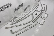 Stainless Steel Trim BEFORE Chrome-Like Metal Polishing and Buffing Services | Restoration Services | Automotive Trim Polishing Services