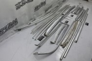 Stainless Steel Trim BEFORE Chrome-Like Metal Polishing and Buffing Services | Trim Polishing Services