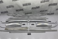 Stainless Steel Trim BEFORE Chrome-Like Metal Polishing and Buffing Services | Trim Polishing Services