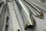 Stainless Steel Trim BEFORE Chrome-Like Metal Polishing and Buffing Services | Trim Polishing Services