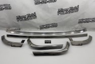 Vintage Stainless Steel Trim for Musuem Car BEFORE Chrome-Like Polishing | Stainless Steel Polishing | Car Trim Polishing Services | Finishing Services