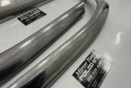 Vintage Stainless Steel Trim for Musuem Car BEFORE Chrome-Like Polishing | Stainless Steel Polishing | Car Trim Polishing Services | Finishing Services