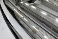 1965 Chevy Corvette Hardtop Stainless Steel Trim BEFORE Chrome-Like Polishing | Stainless Steel Polishing | Car Trim Polishing Services | Finishing Services