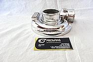 Garrett GT 2050 Aluminum Harley Davidson Motorcycle Turbo Housing AFTER Chrome-Like Metal Polishing and Buffing Services / Restoration Services
