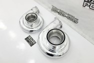 GT Turbos Aluminum Twin Turbos AFTER Chrome-Like Metal Polishing | Aluminum Polishing | Turbo Polishing Services