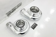 GT Turbos Aluminum Twin Turbos AFTER Chrome-Like Metal Polishing | Aluminum Polishing | Turbo Polishing Services