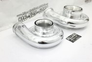 GT Turbos Aluminum Twin Turbos AFTER Chrome-Like Metal Polishing | Aluminum Polishing | Turbo Polishing Services