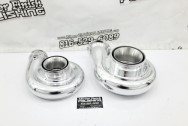 GT Turbos Aluminum Twin Turbos AFTER Chrome-Like Metal Polishing | Aluminum Polishing | Turbo Polishing Services