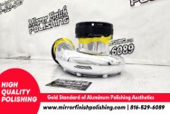 Precision Turbo Aluminum Turbo Compressor Housing AFTER Chrome-Like Metal Polishing and Buffing Services | Restoration Services | Turbo Polishing Services