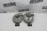 GT Turbos Aluminum Twin Turbos BEFORE Chrome-Like Metal Polishing | Aluminum Polishing | Turbo Polishing Services