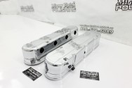 Chevy Corvette Valve Covers AFTER Chrome-Like Metal Polishing and Buffing Services | Restoration Services | Valve Cover Polishing Services 