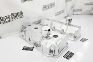 Aluminum Valve Covers AFTER Chrome-Like Metal Polishing and Buffing Services | Restoration Services | Valve Cover Polishing