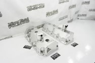 Aluminum Valve Covers AFTER Chrome-Like Metal Polishing and Buffing Services | Restoration Services | Valve Cover Polishing
