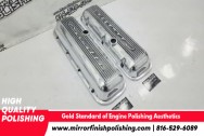 Chevrolet Corvette Valve Covers AFTER Chrome-Like Metal Polishing | Aluminum Polishing | Valve Cover Polishing Services