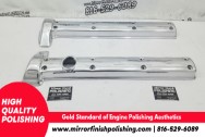 Jaguar Aluminum Valve Covers AFTER Chrome-Like Metal Polishing | Aluminum Polishing | Valve Cover Polishing Services
