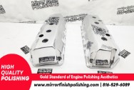 Aluminum Ray Barton Valve Covers AFTER Chrome-Like Polishing | Valve Cover Polishing | Aluminum Polishing Services