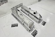 1966 Ford Thunderbird 428 FE Engine Steel Valve Covers AFTER Chrome-Like Polishing | Valve Cover Polishing | Steel Polishing Services