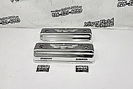 Ford Thunderbird Aluminum Valve Covers AFTER Chrome-Like Metal Polishing and Buffing Services - Aluminum Polishing - Valve Cover Polishing