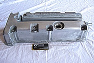 2007 Honda Civic SI Aluminum Valve Cover BEFORE Chrome-Like Metal Polishing and Buffing Services
