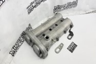 Mazda DOHC Aluminum Valve Cover BEFORE Chrome-Like Metal Polishing and Buffing Services | Restoration Services | Valve Cover Polishing
