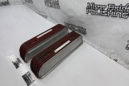 V8 Valve Covers BEFORE Chrome-Like Metal Polishing and Buffing Services / Restoration Services | Valve Covers Polishing Services Plus Custom Painting Services