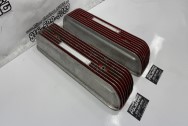 V8 Valve Covers BEFORE Chrome-Like Metal Polishing and Buffing Services / Restoration Services | Valve Covers Polishing Services Plus Custom Painting Services