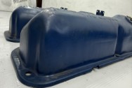 1966 Ford Thunderbird 428 FE Engine Steel Valve Covers BEFORE Chrome-Like Polishing | Valve Cover Polishing | Steel Polishing Services