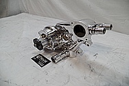 GM Aluminum Water Pump AFTER Chrome-Like Metal Polishing and Buffing Services / Restoration Services 