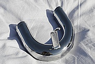 Ford GT V8 Aluminum Water Outlet Pipe AFTER Chrome-Like Metal Polishing and Buffing Services