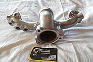 Mitsubishi 3000GT Aluminum Water Distribution Piece BEFORE Chrome-Like Metal Polishing and Buffing Services / Restoration Services 