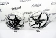 Harley Davidson Aluminum Wheels AFTER Chrome-Like Metal Polishing | Wheel Polishing | Aluminum Polishing Services | Wheel Polishing