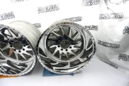 American Force Aluminum Wheels AFTER Chrome-Like Metal Polishing and Buffing Services | Restoration Services | Wheel Polishing