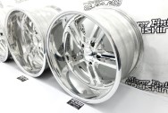 Brand New Aluminum Wheels AFTER Chrome-Like Metal Polishing and Buffing Services | HQ Wheel Polishing Services