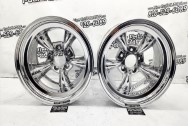Aluminum 5 Star Racing Wheels AFTER Chrome-Like Polishing | Wheel Polishing | Aluminum Polishing Services